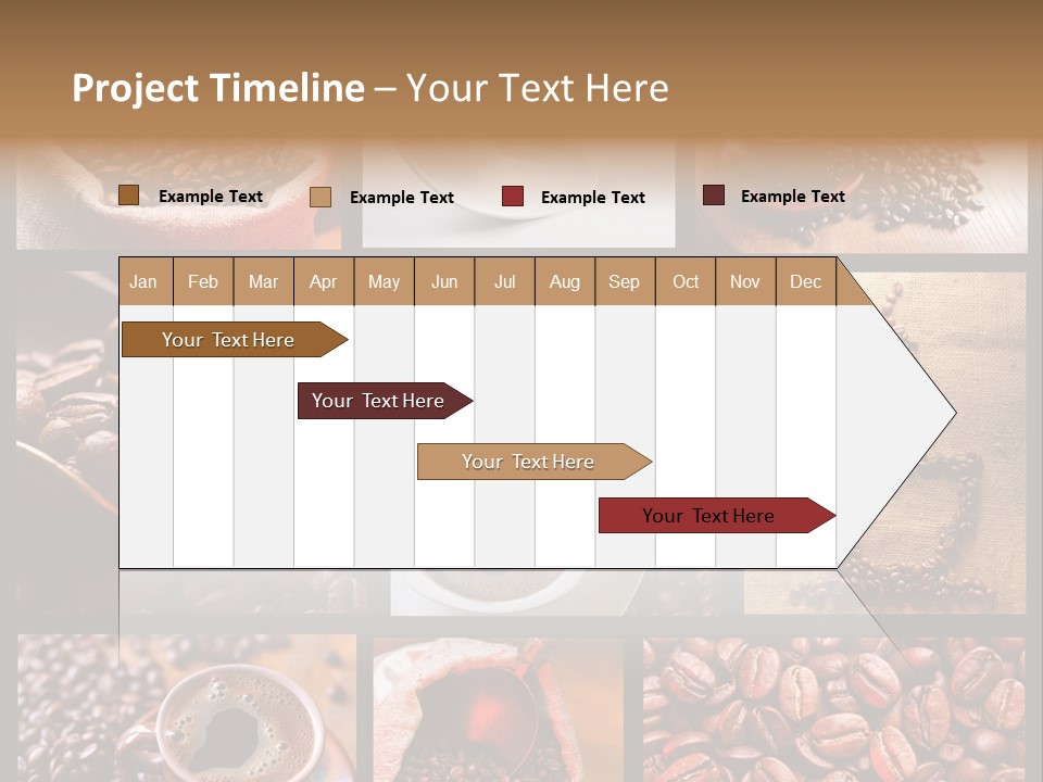 Texture Beverage Background PowerPoint Template