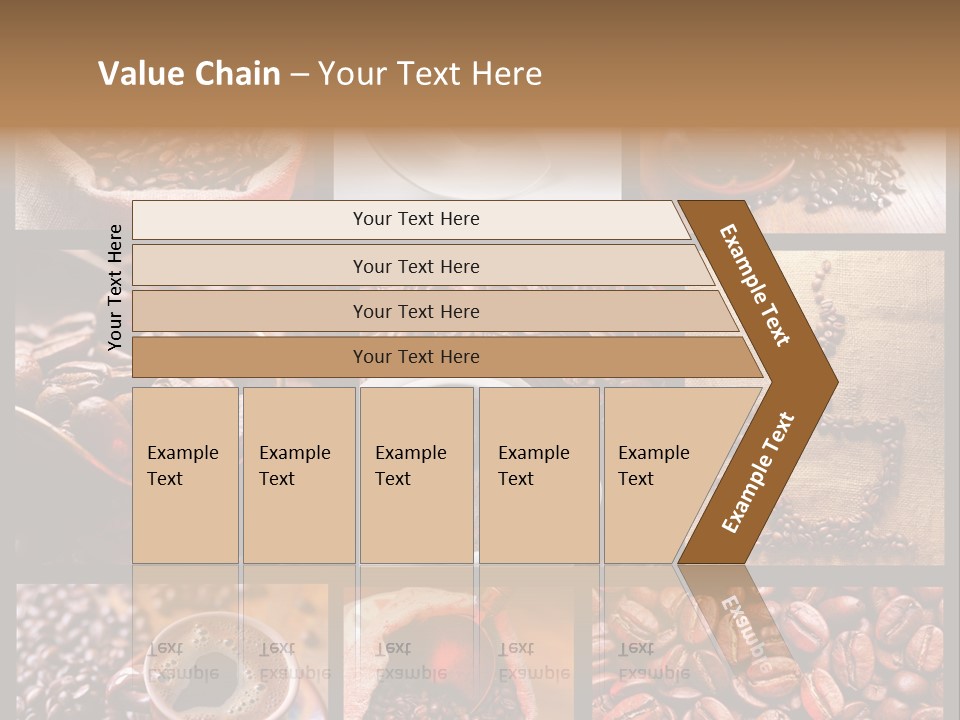 Texture Beverage Background PowerPoint Template