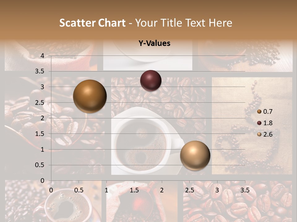 Texture Beverage Background PowerPoint Template