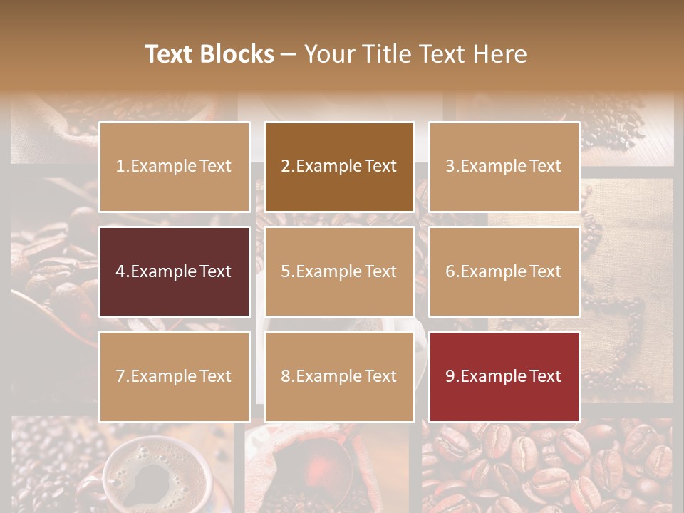 Texture Beverage Background PowerPoint Template