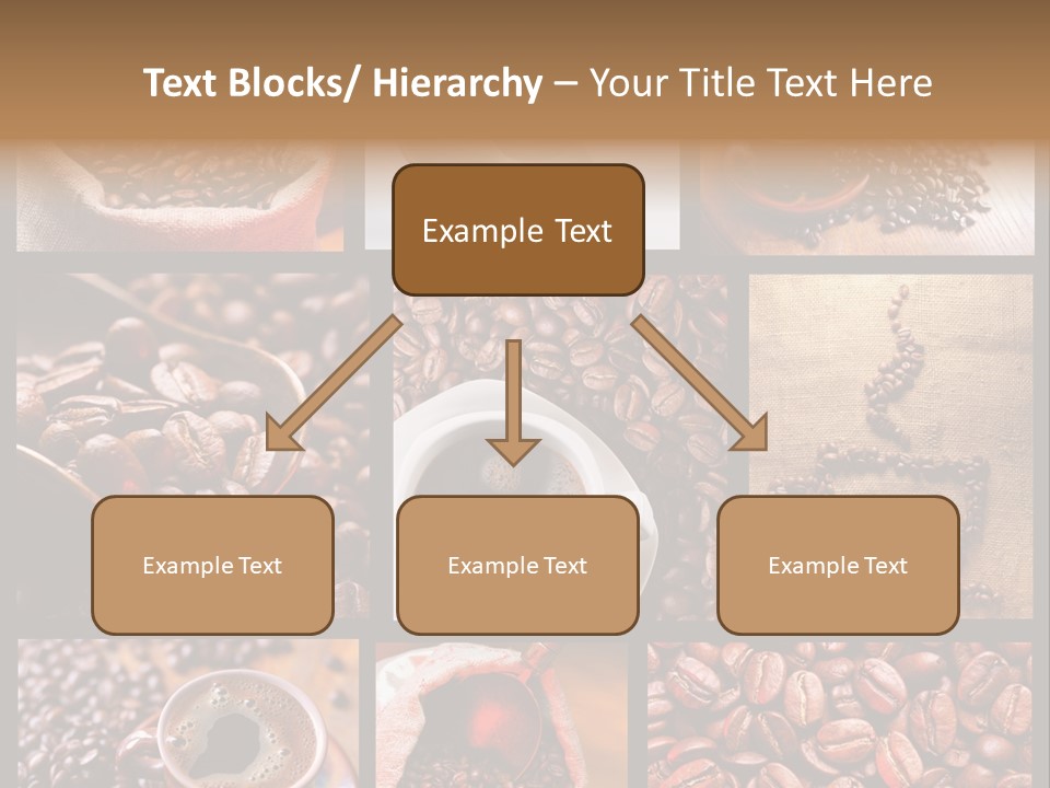 Texture Beverage Background PowerPoint Template