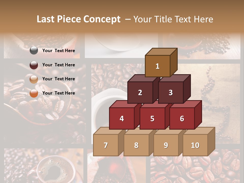 Texture Beverage Background PowerPoint Template