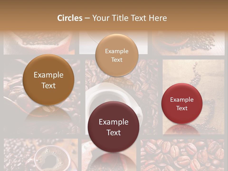 Texture Beverage Background PowerPoint Template