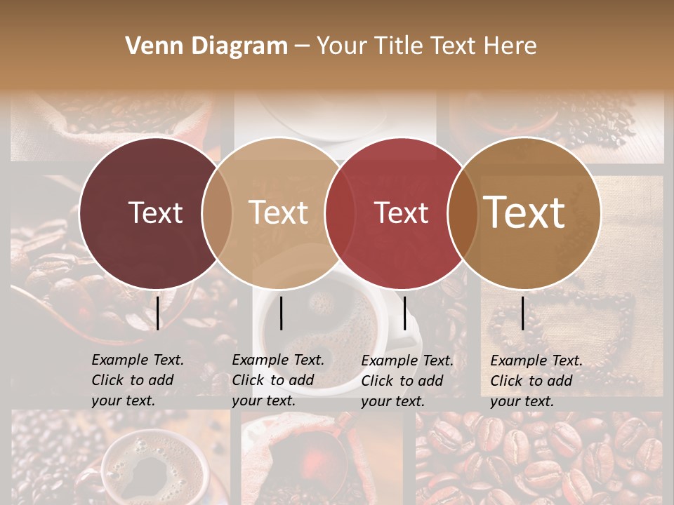 Texture Beverage Background PowerPoint Template