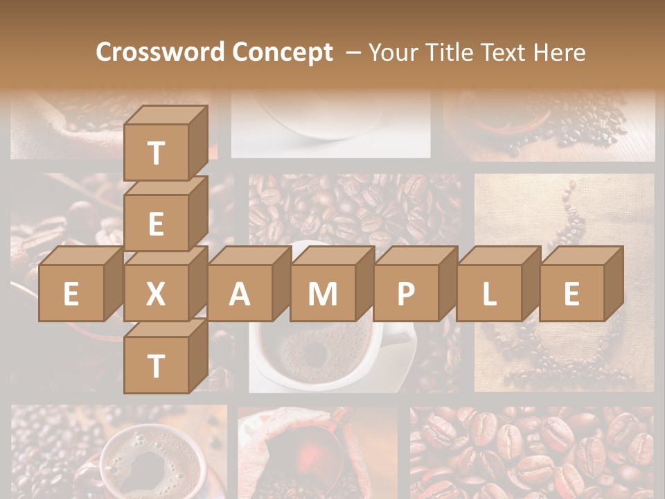 Texture Beverage Background PowerPoint Template