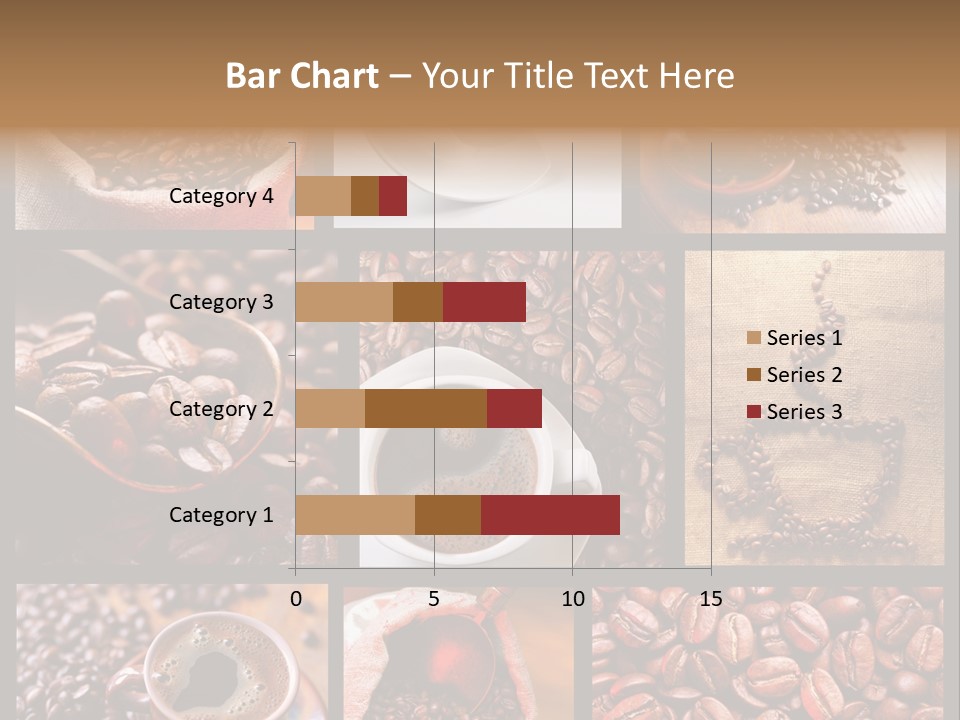 Texture Beverage Background PowerPoint Template