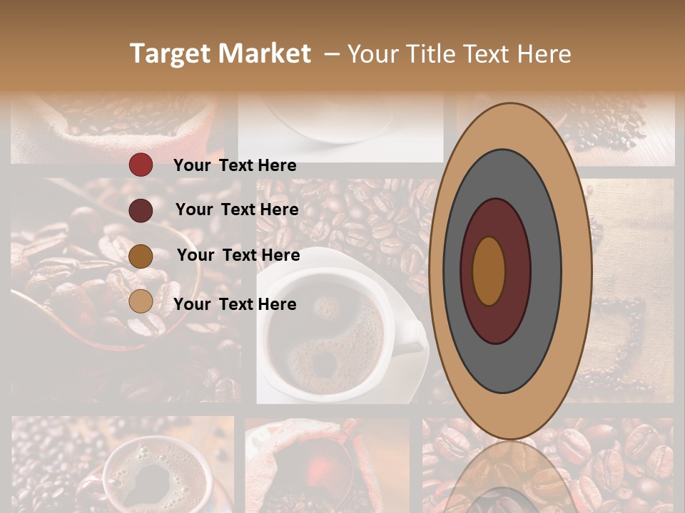 Texture Beverage Background PowerPoint Template