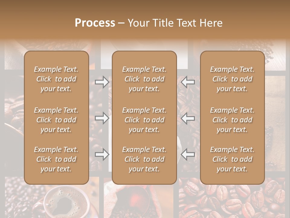 Texture Beverage Background PowerPoint Template