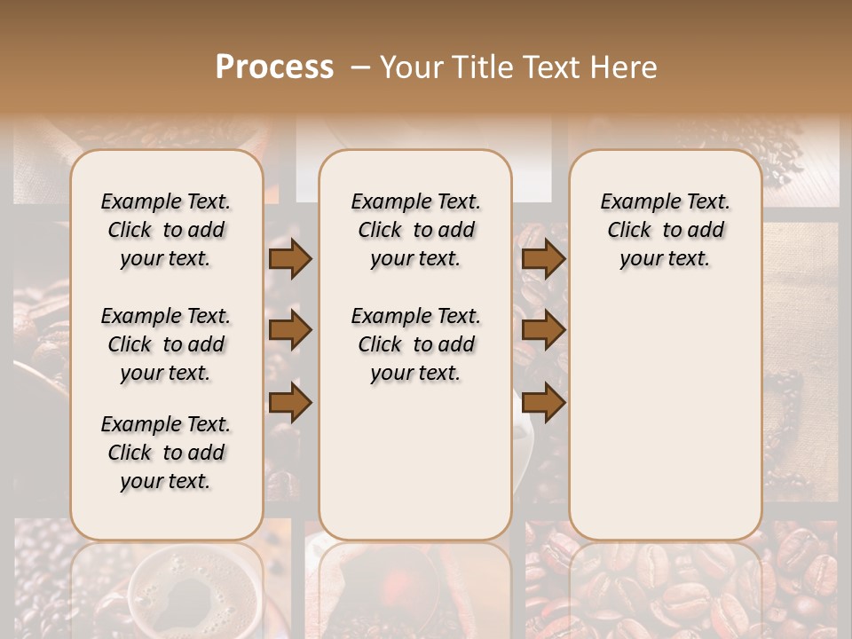 Texture Beverage Background PowerPoint Template