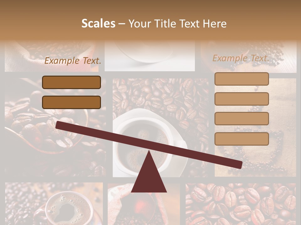 Texture Beverage Background PowerPoint Template