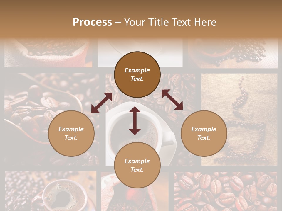 Texture Beverage Background PowerPoint Template