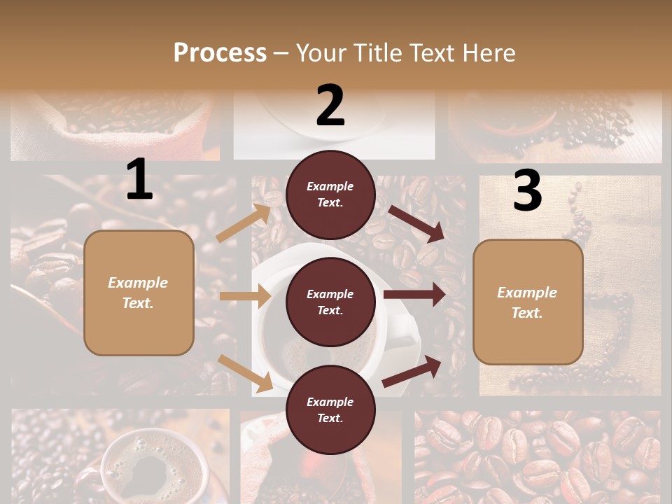 Texture Beverage Background PowerPoint Template