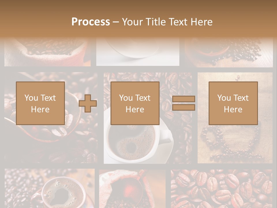 Texture Beverage Background PowerPoint Template
