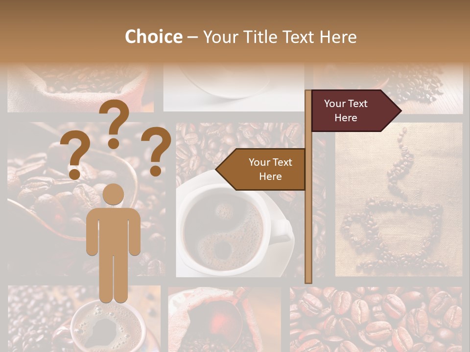 Texture Beverage Background PowerPoint Template