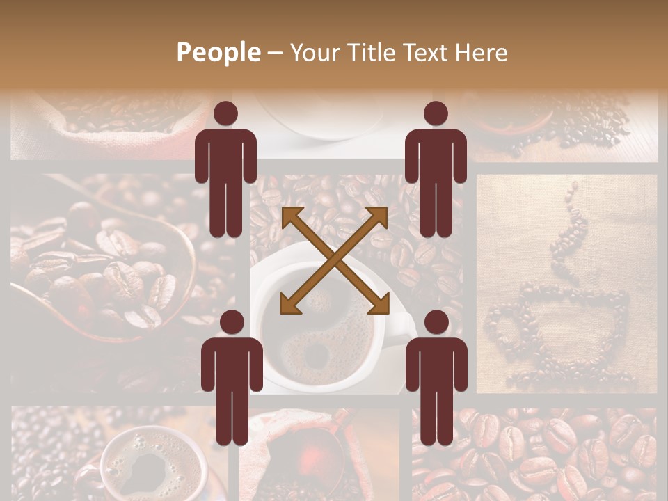 Texture Beverage Background PowerPoint Template