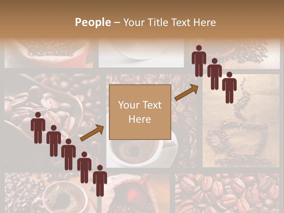 Texture Beverage Background PowerPoint Template