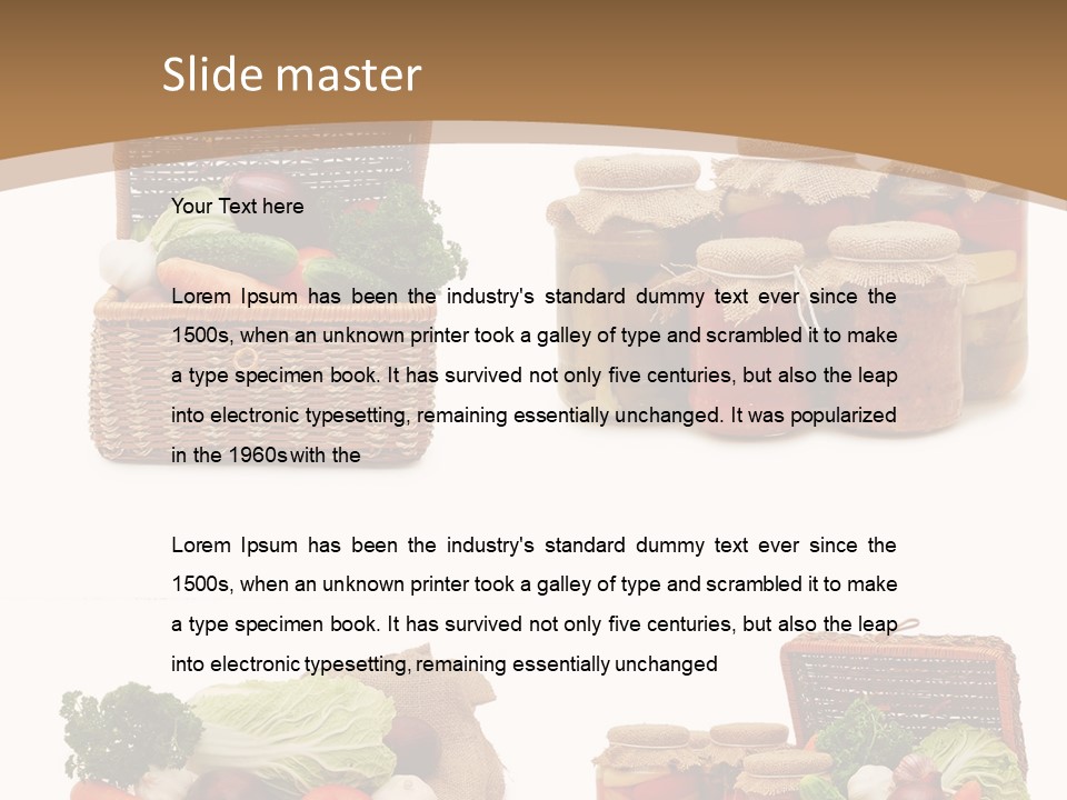 Pickle Isolated Recovery PowerPoint Template