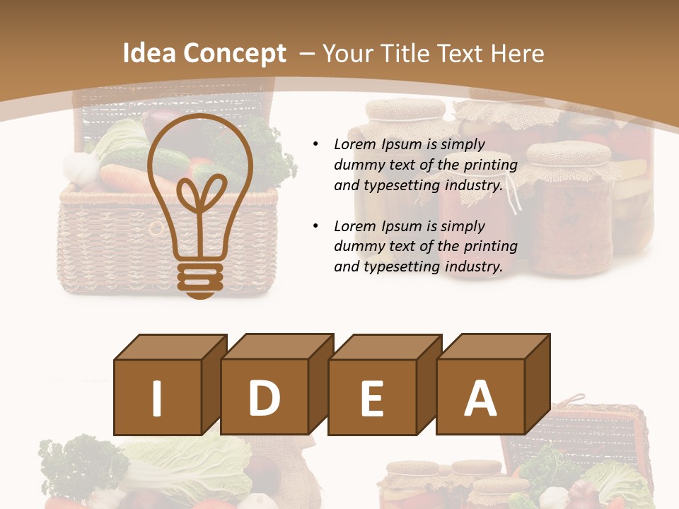 Pickle Isolated Recovery PowerPoint Template