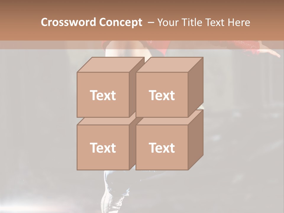 Woman Dancing PowerPoint Template