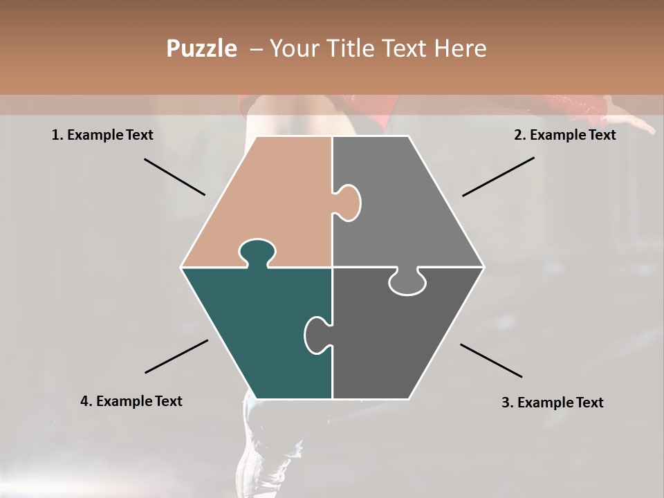 Woman Dancing PowerPoint Template