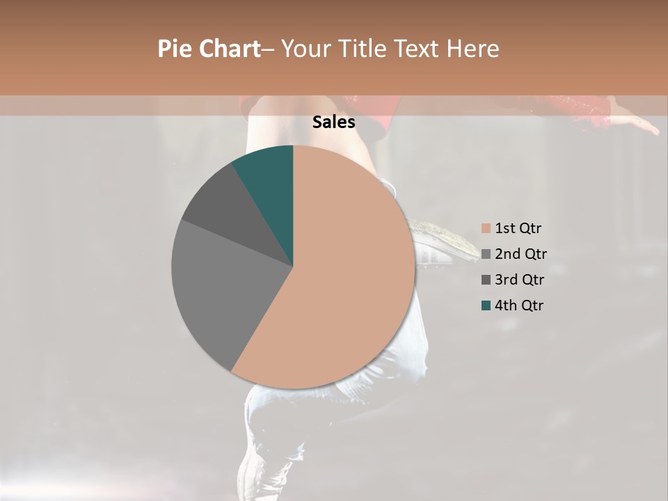 Woman Dancing PowerPoint Template