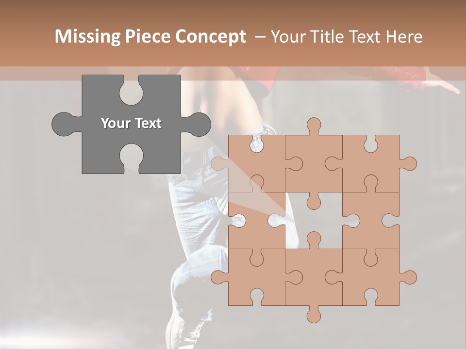 Woman Dancing PowerPoint Template