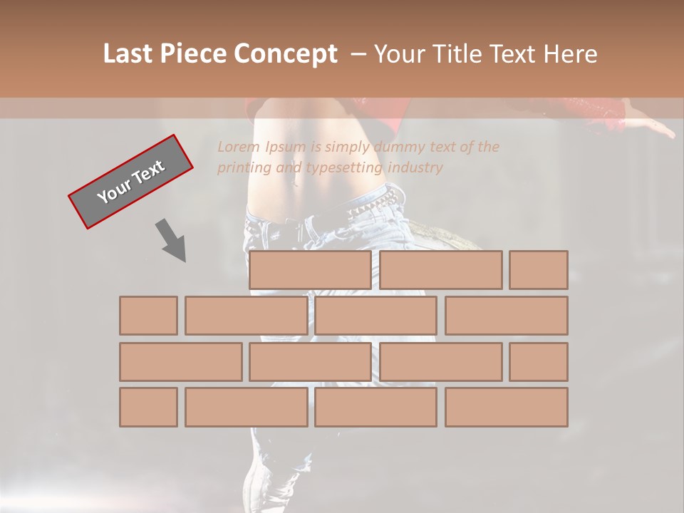 Woman Dancing PowerPoint Template