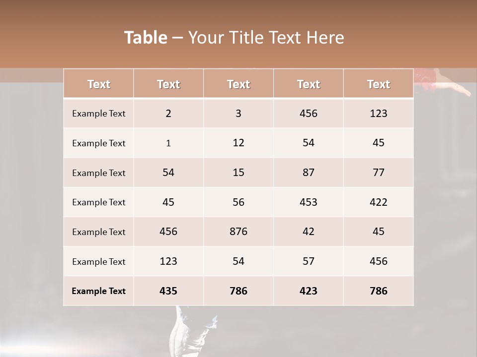 Woman Dancing PowerPoint Template