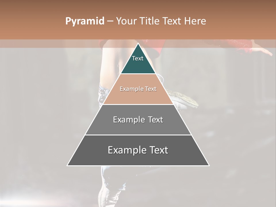 Woman Dancing PowerPoint Template