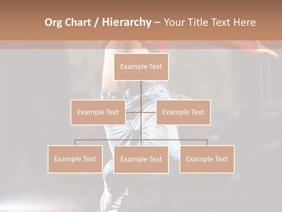 Woman Dancing PowerPoint Template