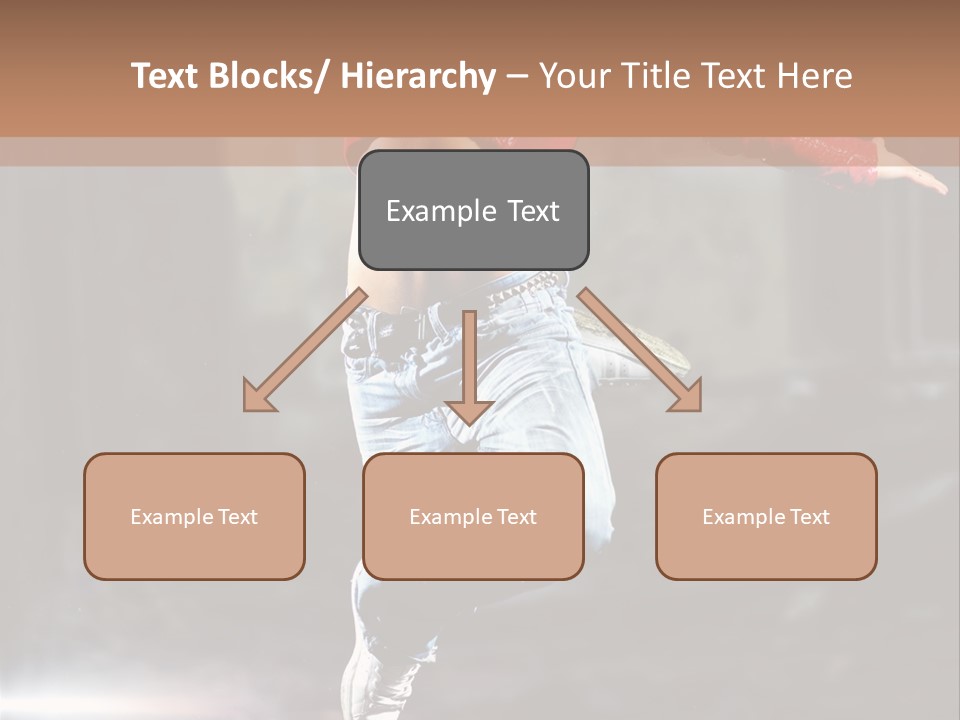 Woman Dancing PowerPoint Template