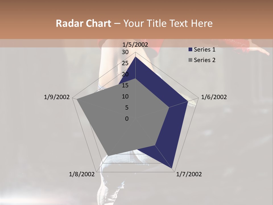 Woman Dancing PowerPoint Template