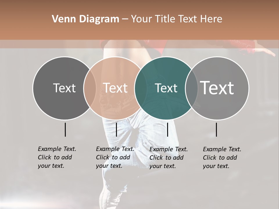 Woman Dancing PowerPoint Template