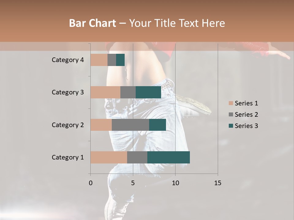 Woman Dancing PowerPoint Template