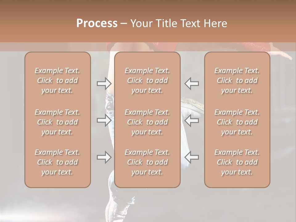 Woman Dancing PowerPoint Template