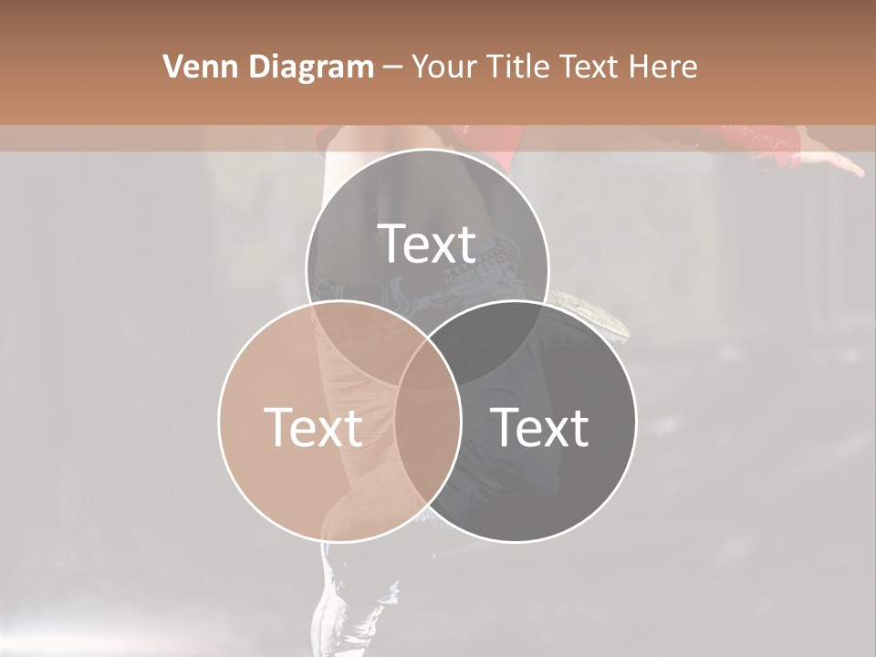 Woman Dancing PowerPoint Template