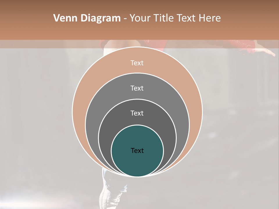 Woman Dancing PowerPoint Template