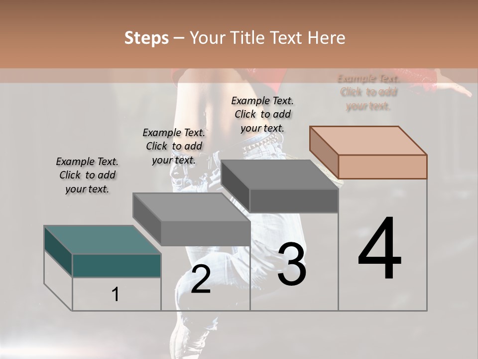 Woman Dancing PowerPoint Template