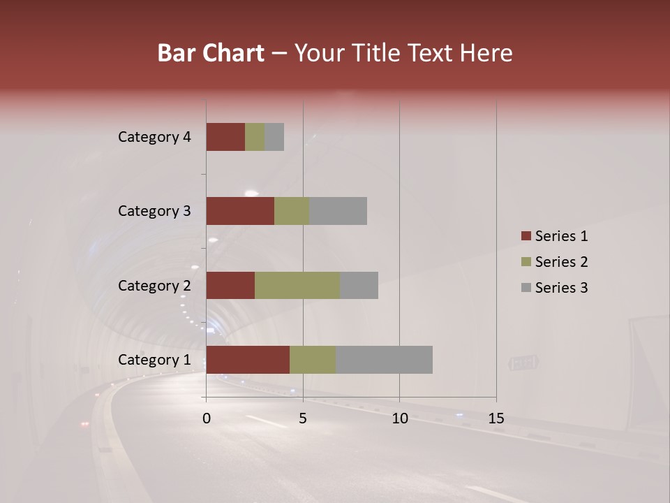 Highway Tunnel PowerPoint Template