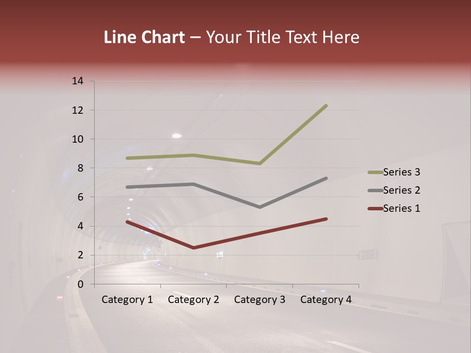 Highway Tunnel PowerPoint Template