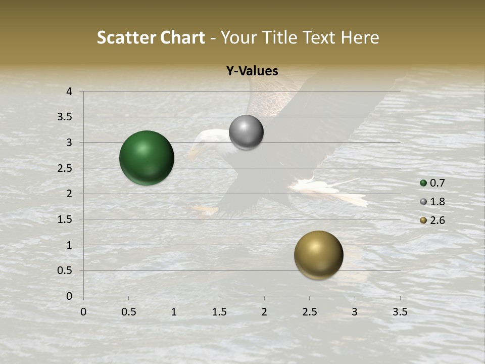 Fishing Bird Fish PowerPoint Template