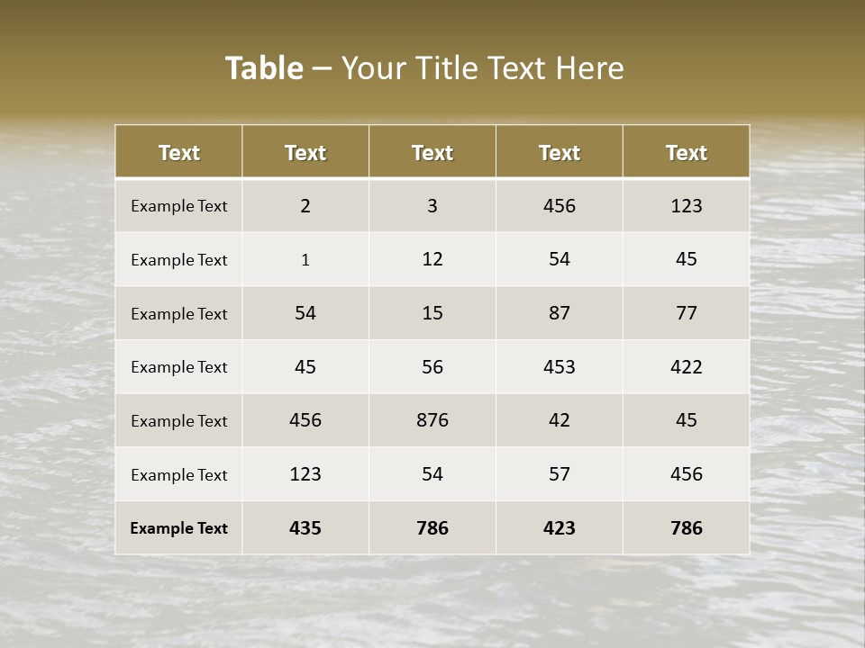 Fishing Bird Fish PowerPoint Template