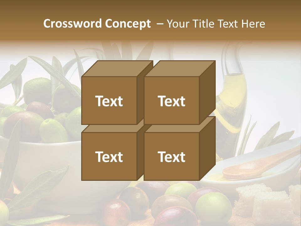 Olive Oil PowerPoint Template