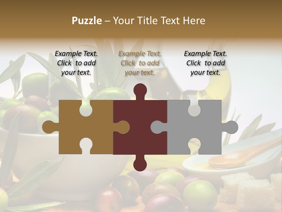 Olive Oil PowerPoint Template