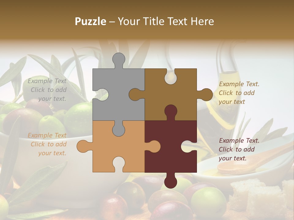 Olive Oil PowerPoint Template