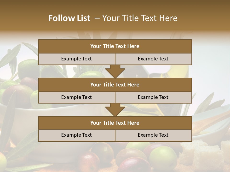 Olive Oil PowerPoint Template