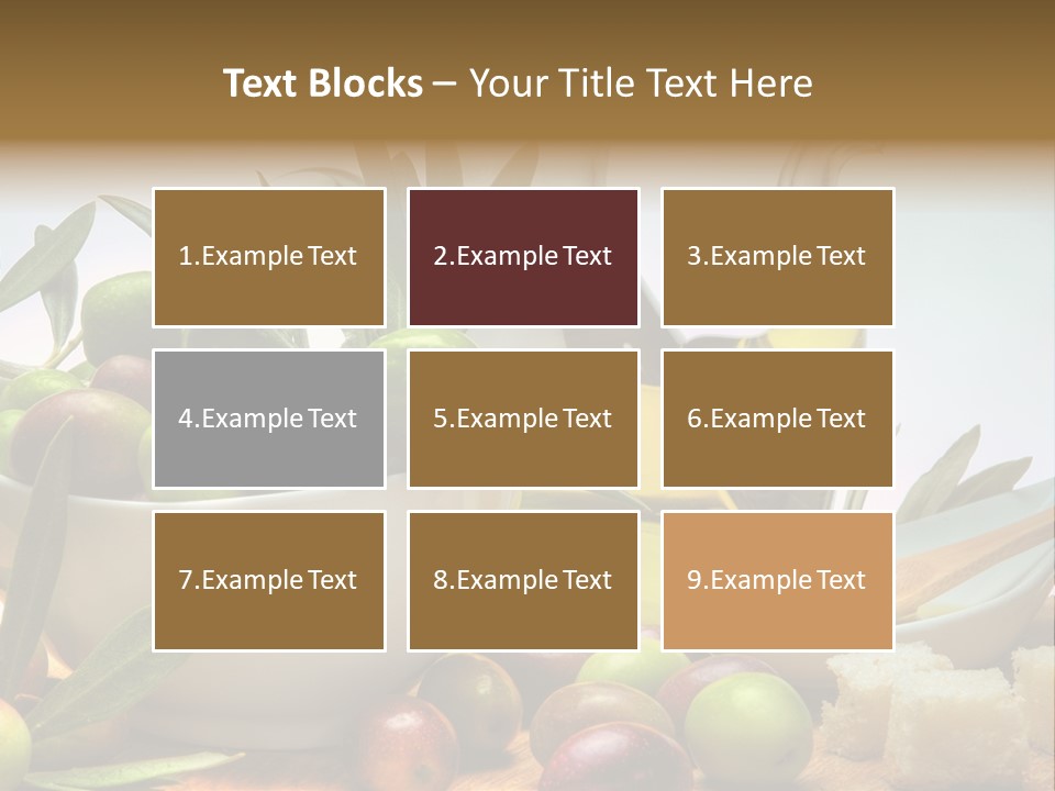 Olive Oil PowerPoint Template