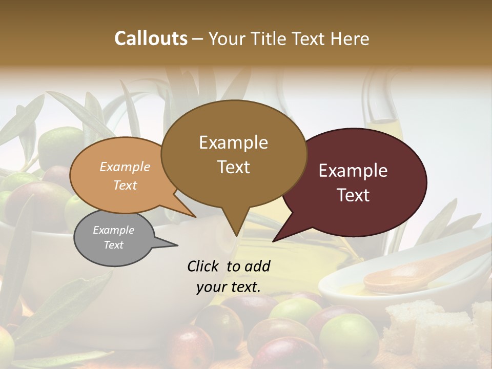 Olive Oil PowerPoint Template