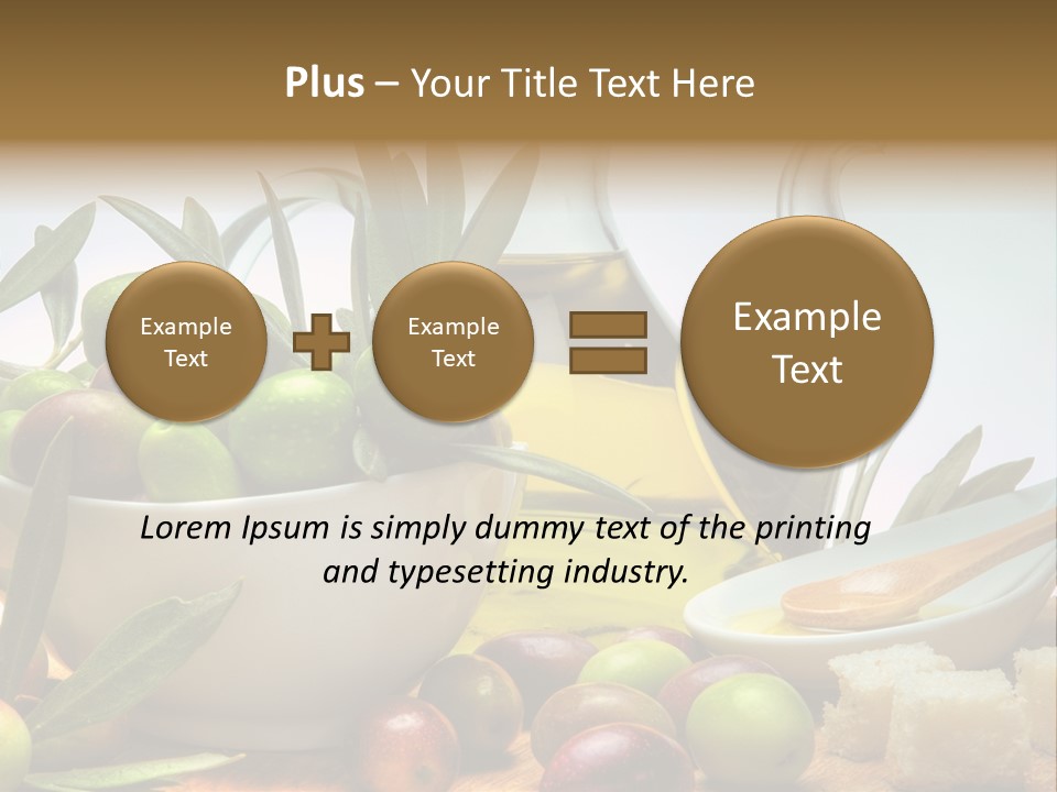 Olive Oil PowerPoint Template