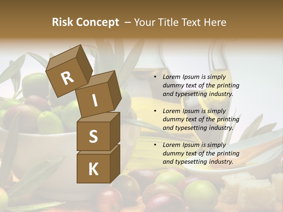 Olive Oil PowerPoint Template